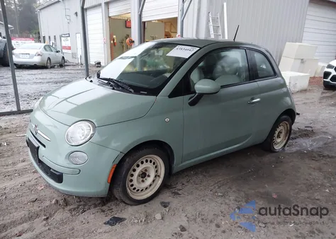 2013 Fiat 500 Pop из США, поврежденный, VIN 3C3CFFAR8DT741117